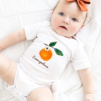 Little Cutie Clementine meisjesnaam Romper