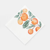 Little Cutie Clementine Party servetten (Hoek)