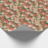 Little Cutie Clementine Roze Cadeaupapier (Hoek)