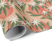 Little Cutie Clementine Roze Cadeaupapier (Rol Hoek)