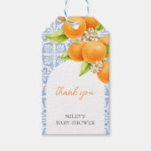 Little Cutie | Clementine Schattigee mediterrane T Cadeaulabel (Voorkant)