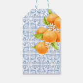 Little Cutie | Clementine Schattigee mediterrane T Cadeaulabel (Achterkant)