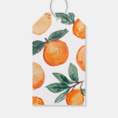 Little Cutie Clementine Verjaardagsgunst Tags Cadeaulabel (Achterkant)