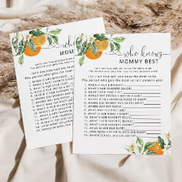 Little Cutie die de beste baby shower van mama ken