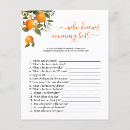 Little Cutie die de beste baby shower van mama ken