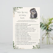 Little Cutie die de beste baby shower van mama ken (Staand voorkant)