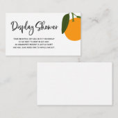 Little Cutie Display Douche insert kaart (Voorkant / Achterkant)