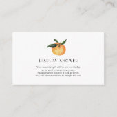 Little Cutie Display Douche insert kaart