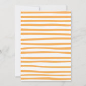 Little Cutie Gender Neutral Baby shower Invitation Kaart (Achterkant)