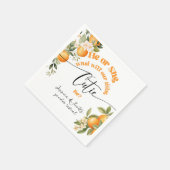 Little cutie geslacht onthullen Hij of Zij Servet (Hoek)