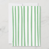 Little Cutie Handgetekende Citrus Sinaasappel Baby Kaart (Achterkant)