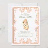 Little Cutie Ingezadeld BabyShower Kaart (Voorkant)