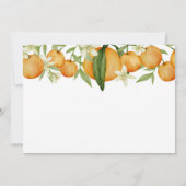 Little Cutie is draaien Een Verjaardag Uitnodiging (Achterkant)