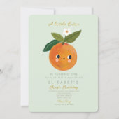 Little Cutie is draaien Een Verjaardag Uitnodiging (Voorkant)