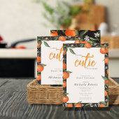 Little Cutie is op de weg Baby shower Kaart