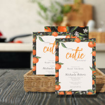 Little Cutie is op de weg Baby shower