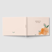 Little Cutie is op de weg Citrus Baby shower Gastenboek (Volledig)