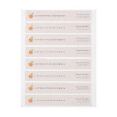 Little Cutie is op weg naar roze Baby shower (Vel)