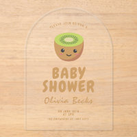 Little Cutie Kiwi Baby shower