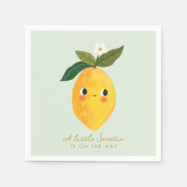 Little Cutie Lemon Baby shower Servet