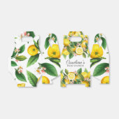 Little Cutie Lemon Citrus Summer Baby shower Bedankdoosjes (Uitgevouwen)