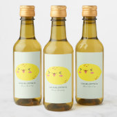 Little Cutie Lemon Citrus Wijn Etiket (Flessen)