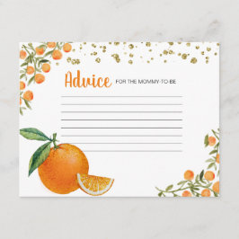 Little Cutie Oranje advies Kaart