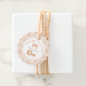 Little cutie Pie 1e verjaardag Dank je wel Bedankjes Labels (In situ)