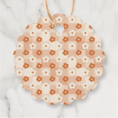 Little cutie Pie 1e verjaardag Dank je wel Bedankjes Labels (Achterkant)