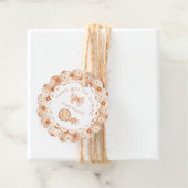 Little cutie Pie 1e verjaardag Dank je wel Bedankjes Labels (In situ)