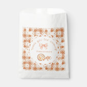 Little cutie Pie 1e verjaardag gingham Dank je wel Bedankzakje (Voorkant)