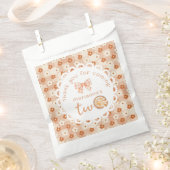 Little cutie Pie 2e verjaardag gingham Dank je wel Bedankzakje (Geknipt)