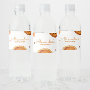 Little Cutie Pie Autumn Baby shower Waterfles Etiket