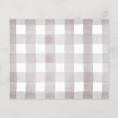 Little Cutie Pie Baby shower Advies Kaart (Achterkant)