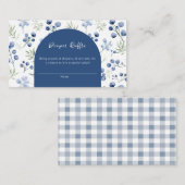 Little Cutie Pie Baby shower Enclosure Kaart (Voorkant / Achterkant)