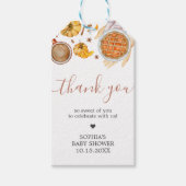 Little Cutie Pie Baby shower Favorietentjes Cadeaulabel (Voorkant)