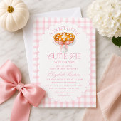 Little Cutie Pie Baby Shower Kaart