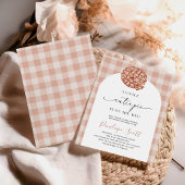 Little Cutie Pie Baby shower Kaart