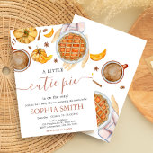 Little Cutie Pie Baby shower Kaart