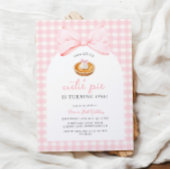 Little Cutie Pie Coquette Eerste Verjaardag Kaart