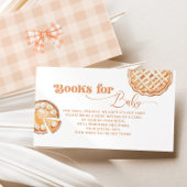 Little Cutie Pie Floral Boeken voor baby ticket Informatiekaartje