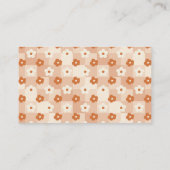 Little Cutie Pie Floral Luier verloot ticket Informatiekaartje (Achterkant)