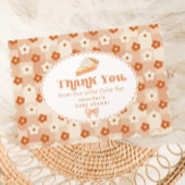 Little cutie Pie genderneutraal baby shower Bedankkaart