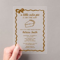 Little Cutie Pie hand tekenen doodle Herfst Baby s