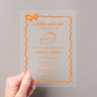 Little Cutie Pie hand tekenen doodle Herfst Baby s
