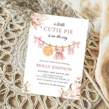 Little Cutie Pie Herfst Pompoen Baby shower