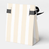 Little Cutie Pie Herfst Stripes Pumpkin Baby showe Bedankdoosjes (Achterkant)