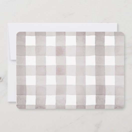 Little Cutie Pie Herfst Wit 1e Verjaardagsfoto Kaart (Achterkant)