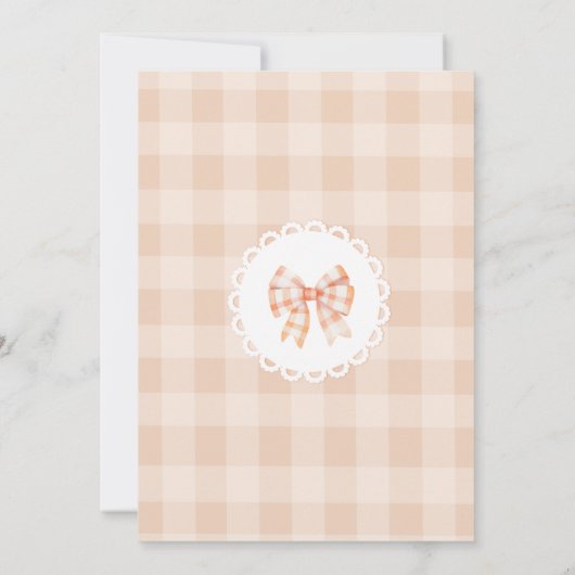 Little Cutie Pie is het tweede verjaardagsfeestje Kaart (Achterkant)