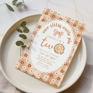 Little Cutie Pie is het tweede verjaardagsfeestje Kaart